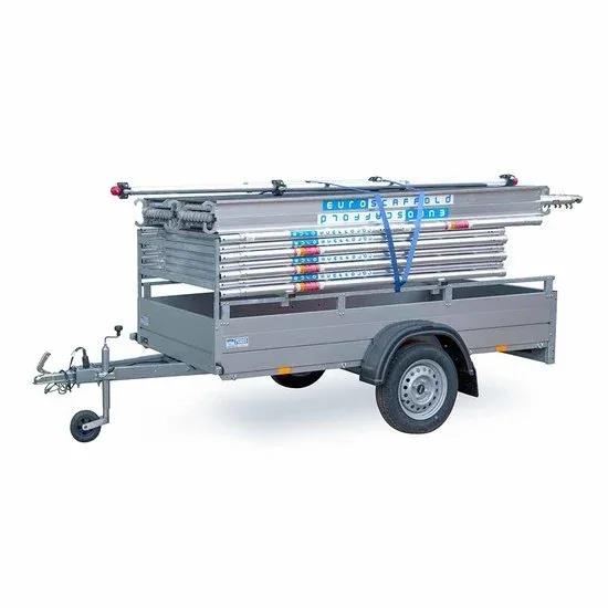 Euroscaffold Basic rolsteiger 8,2 meter met Anssems aanhanger